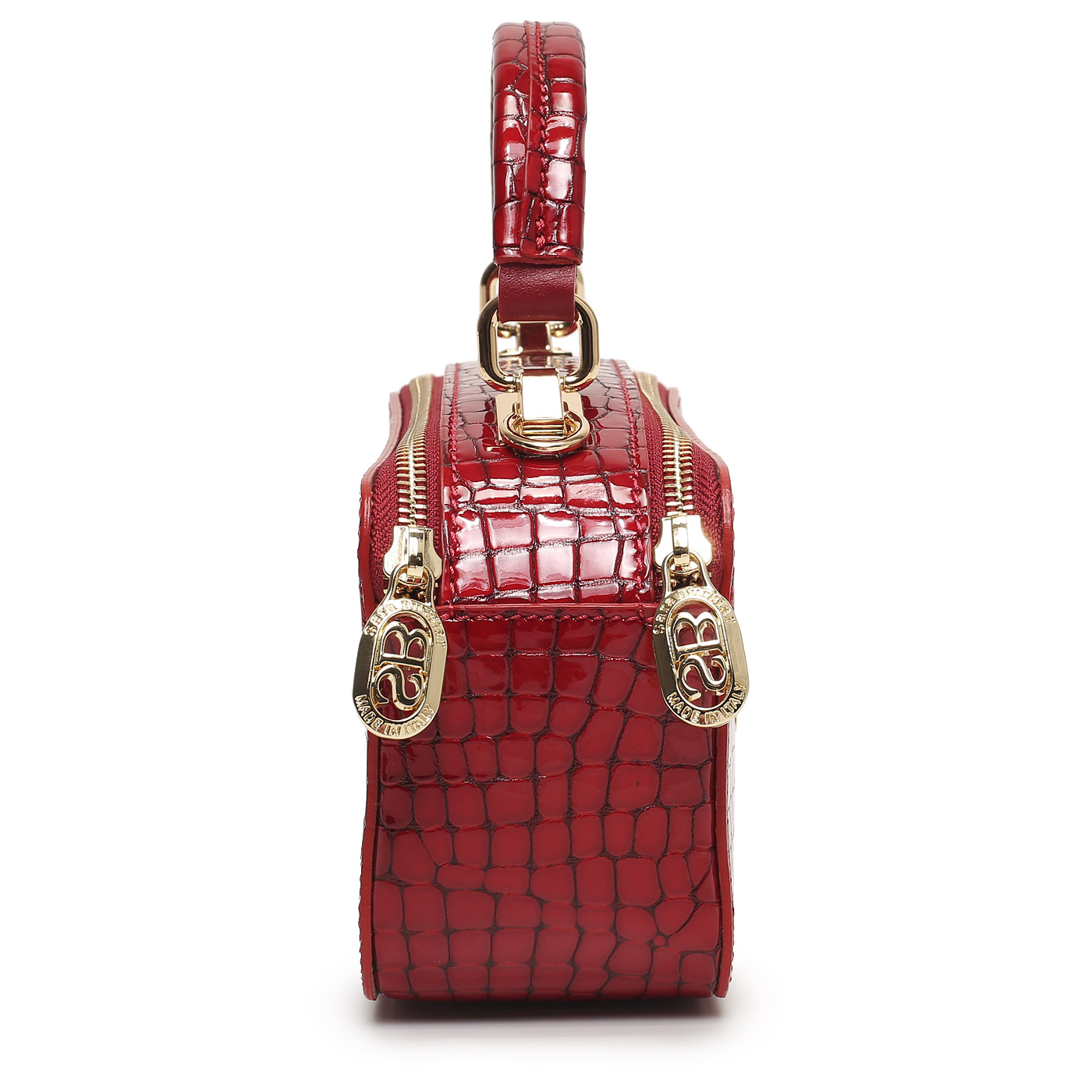 Лакированная сумка Sara Burglar Anna Cocco Lux