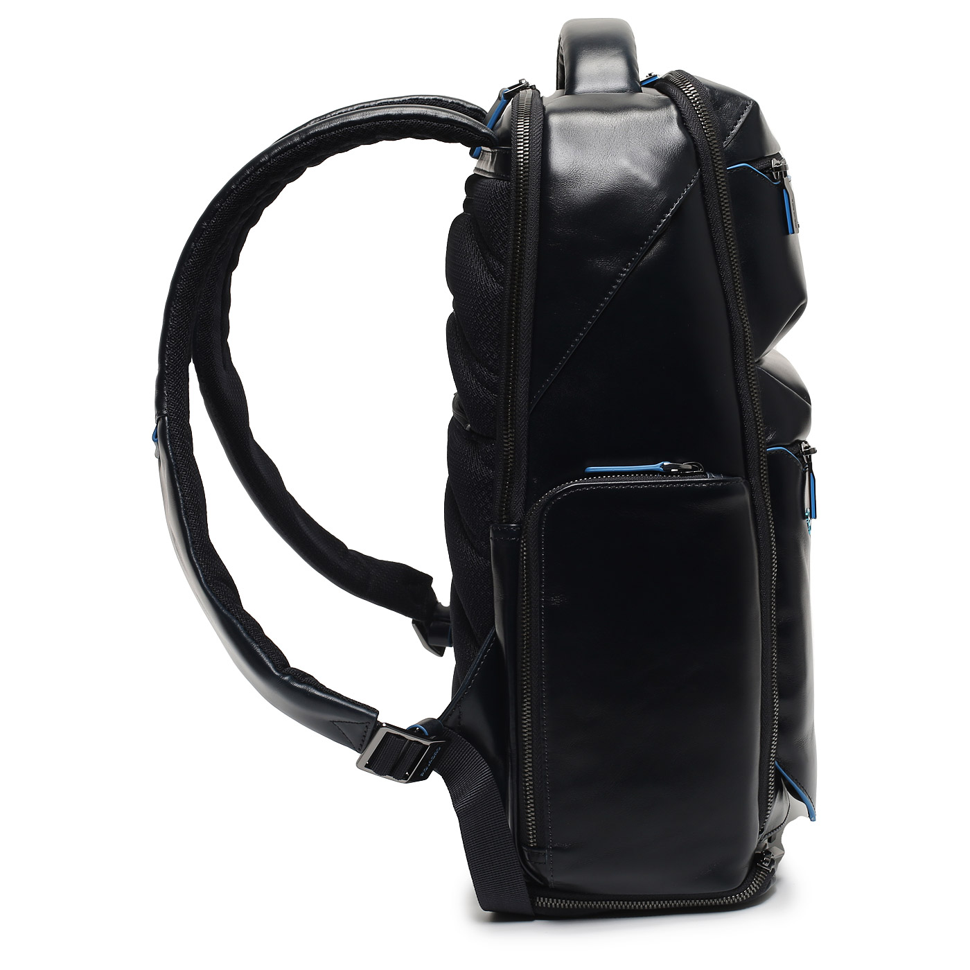 Кожаный рюкзак Piquadro Blue square