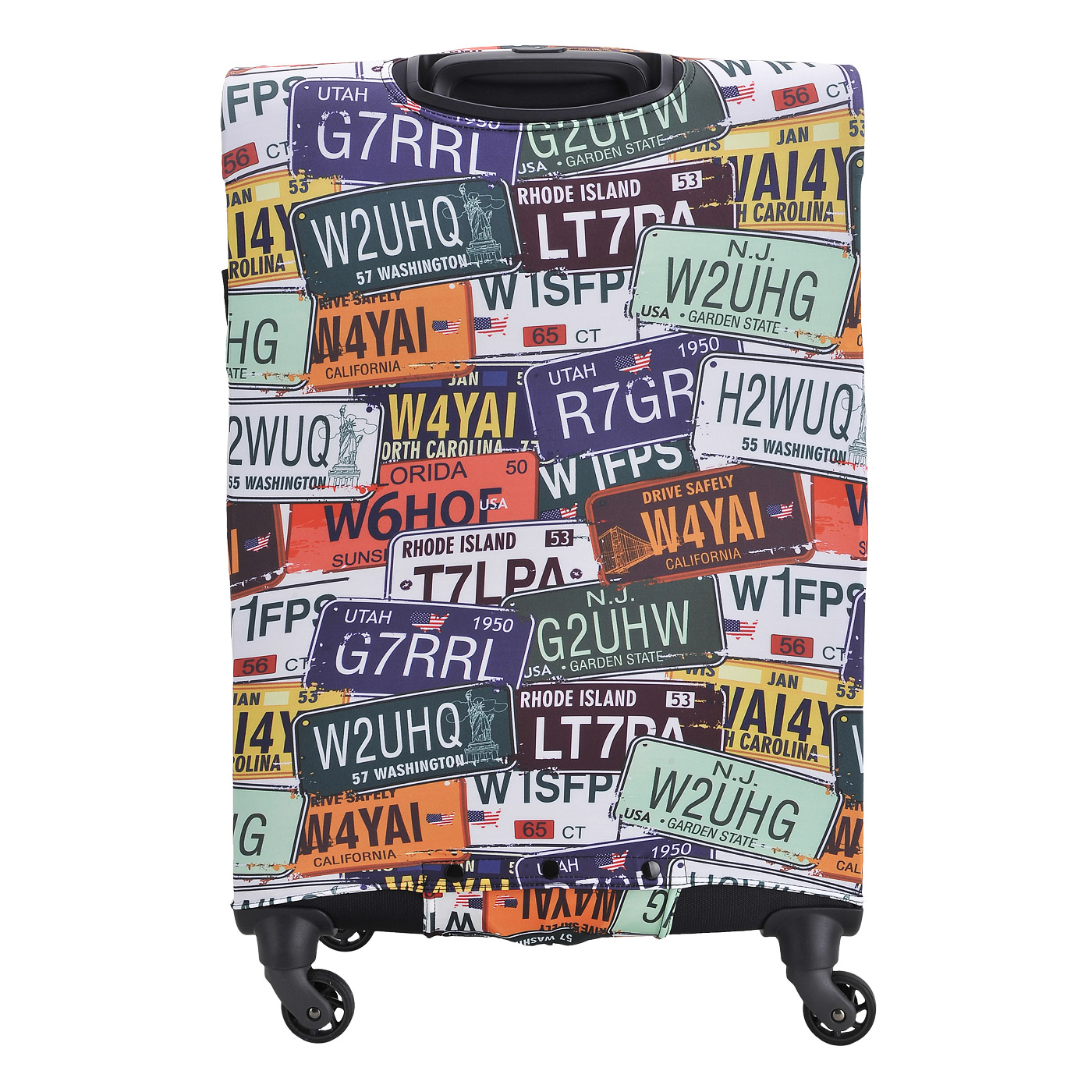 Чехол для чемодана Eberhart License Plates