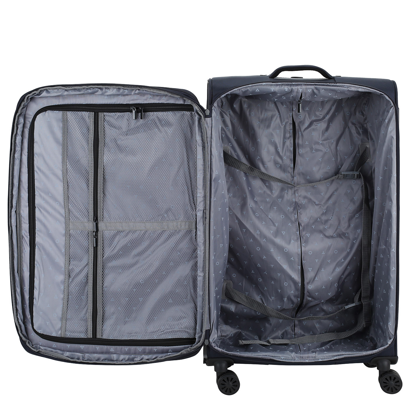 Текстильный чемодан Torber Brosno