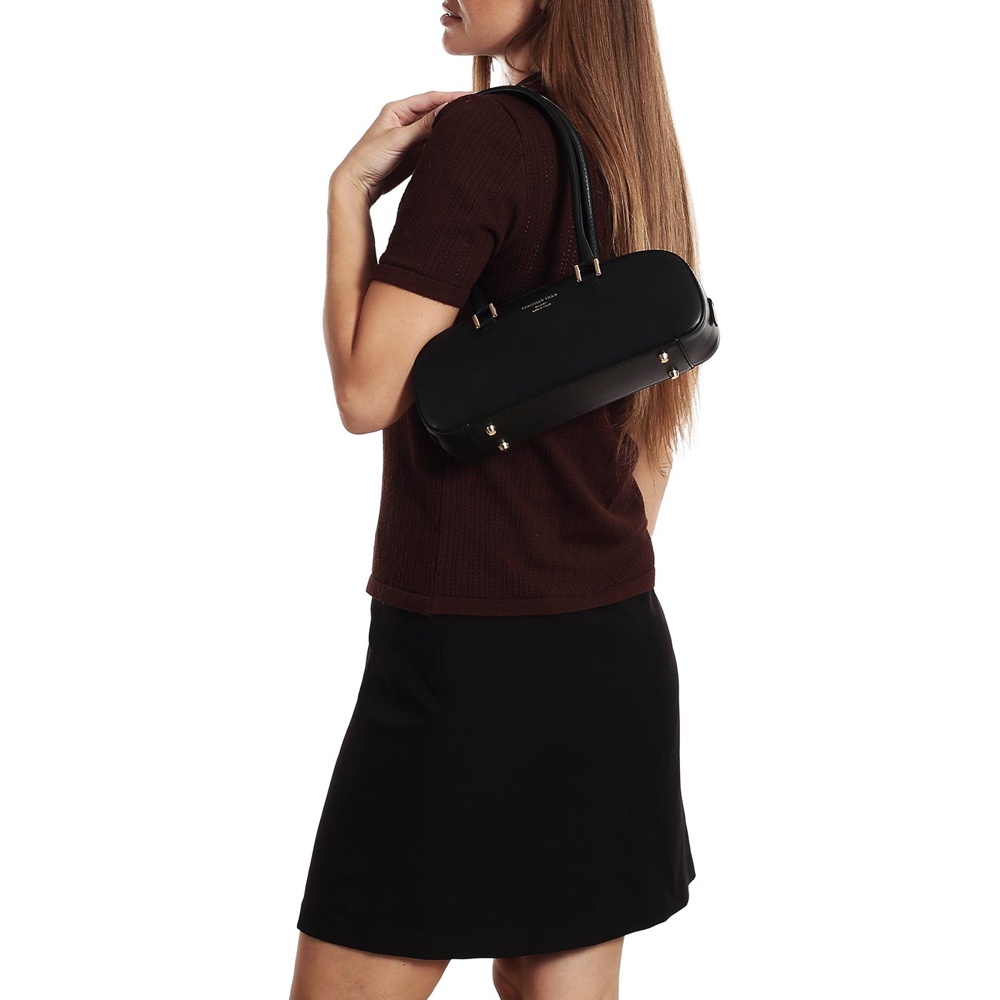 Кожаная сумка Christian Villa Hero