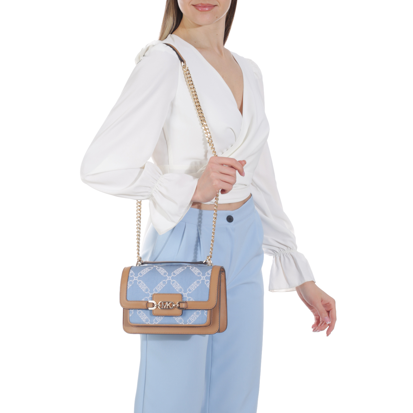 Сумка с ручками-цепочками Michael Kors Gigi