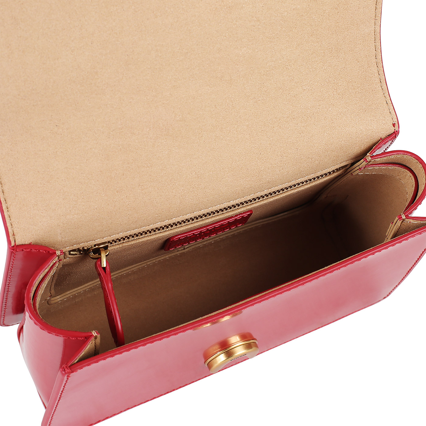 Кожаная сумка Pinko Love One