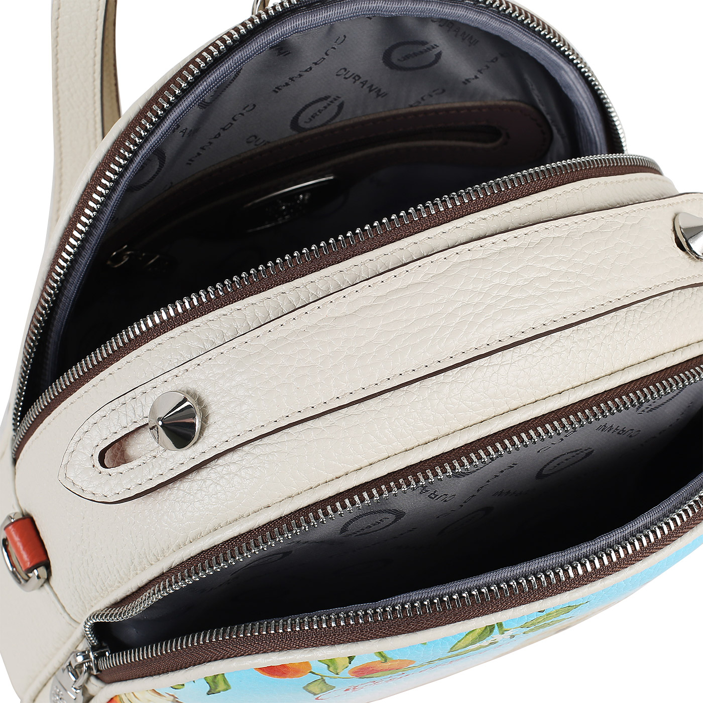 Кожаный рюкзак Curanni