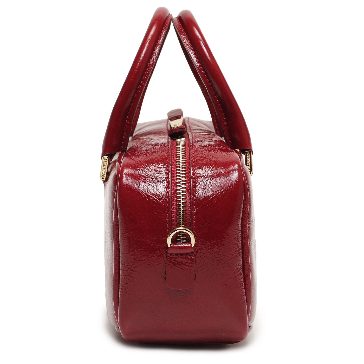 Кожаная сумка Christian Villa Athene Vernice