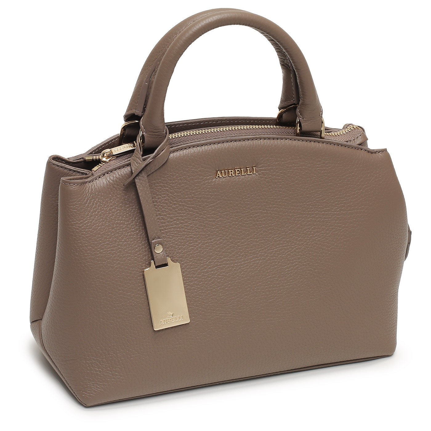 Кожаная сумка Aurelli Soft