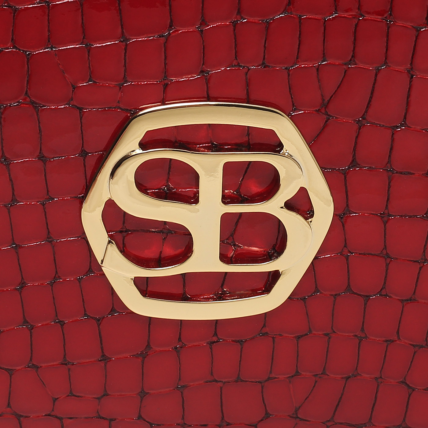 Лакированная сумка Sara Burglar Anna Cocco Lux