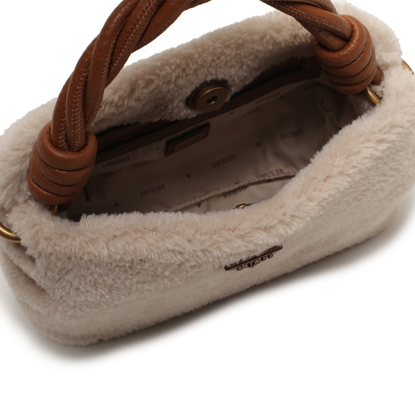 Сумка с ручкой-косичкой Guess Shaida