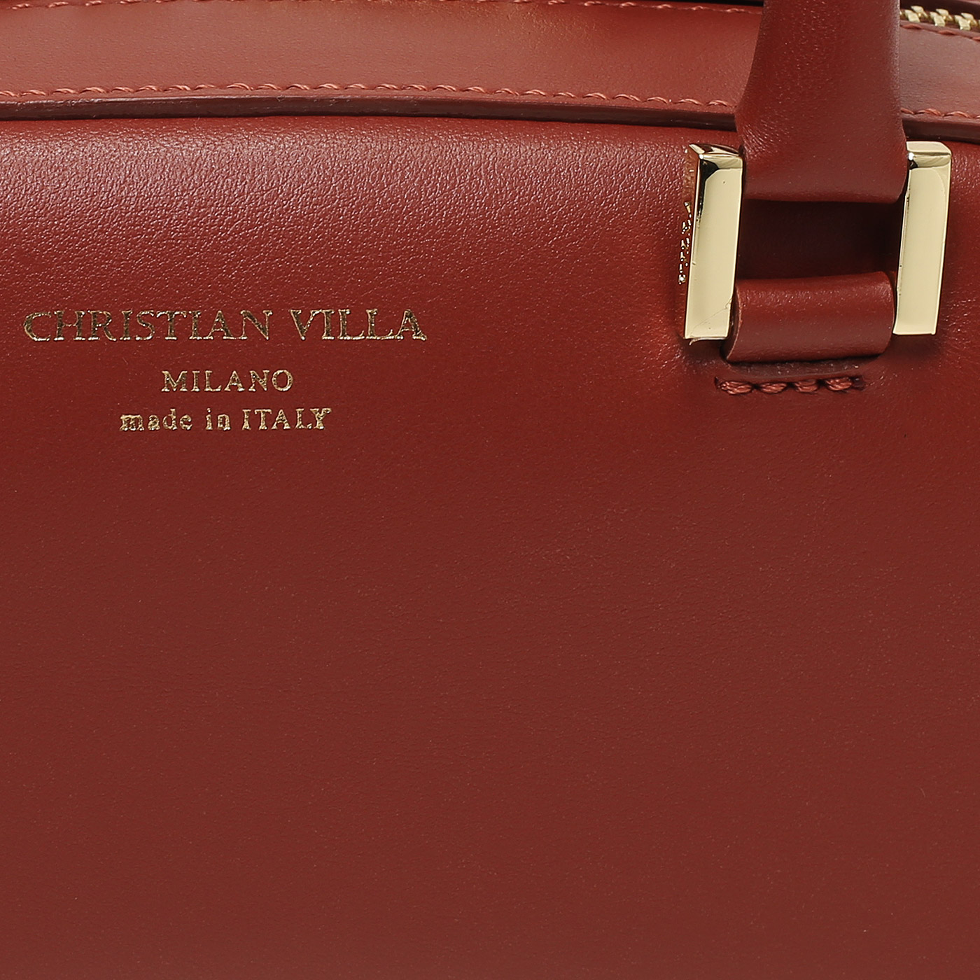 Кожаная сумка Christian Villa Hero