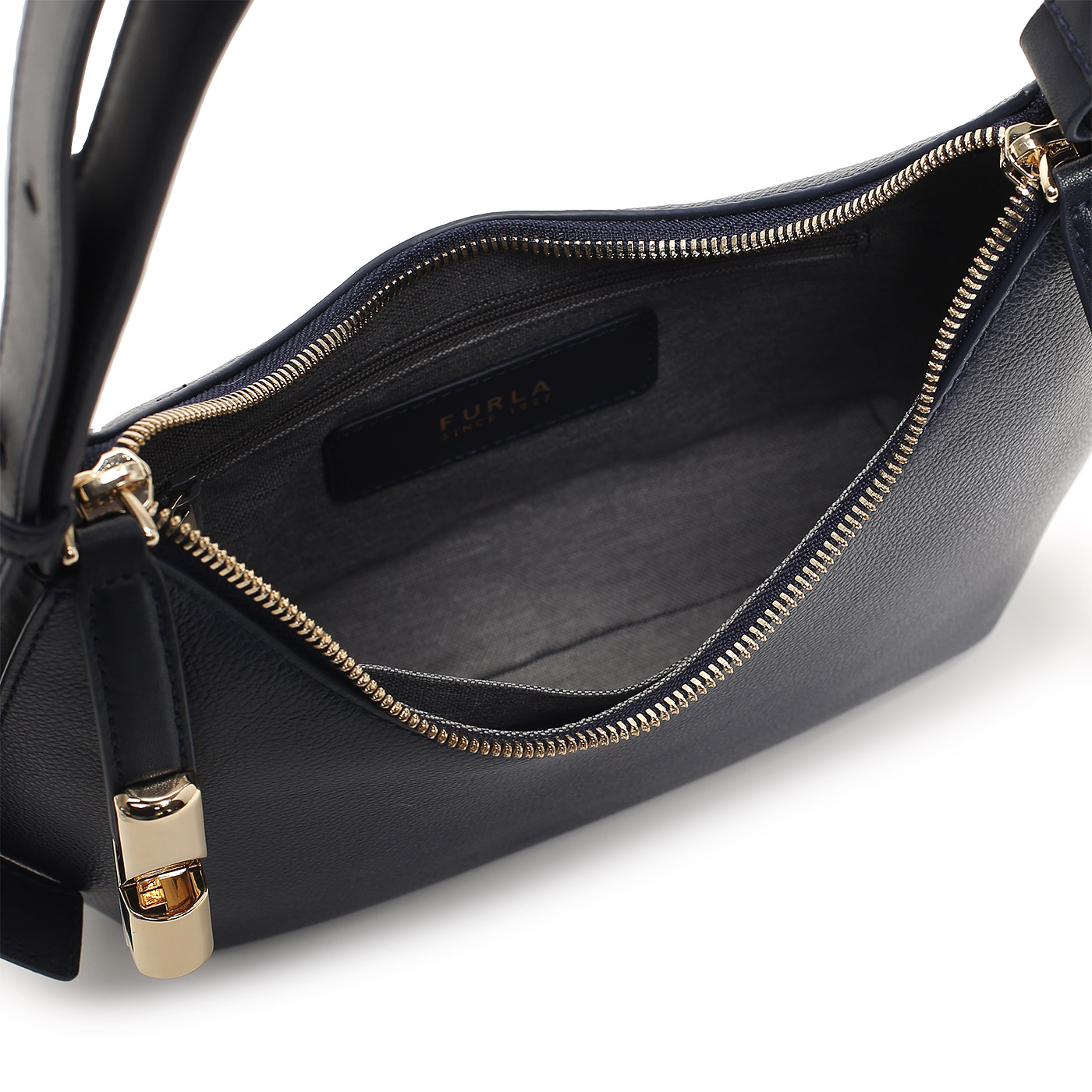 Кожаная сумка Furla Goccia