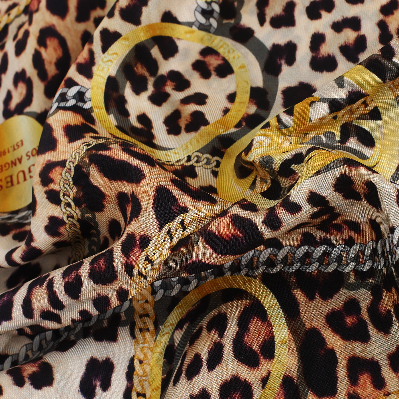 Платок цвета леопард Guess Accessories