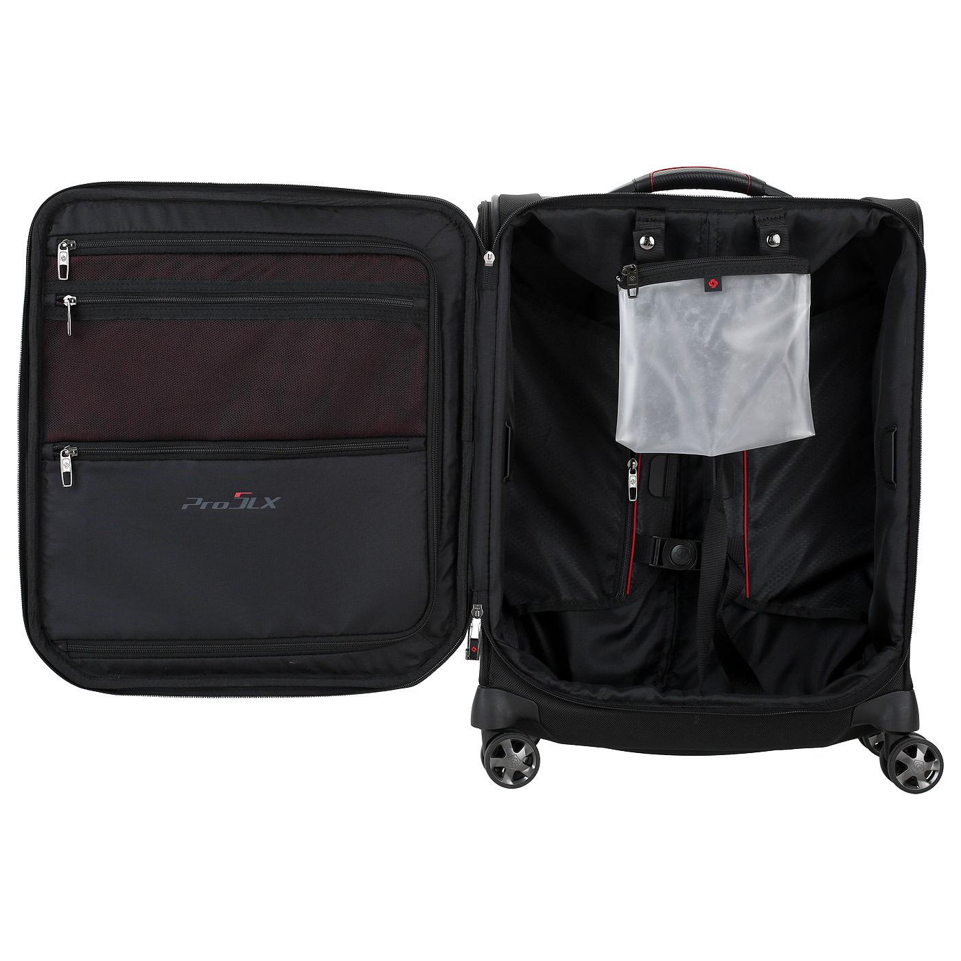 Чемодан для ручной клади тканевый с кодовым замком Samsonite Pro-DLX 5