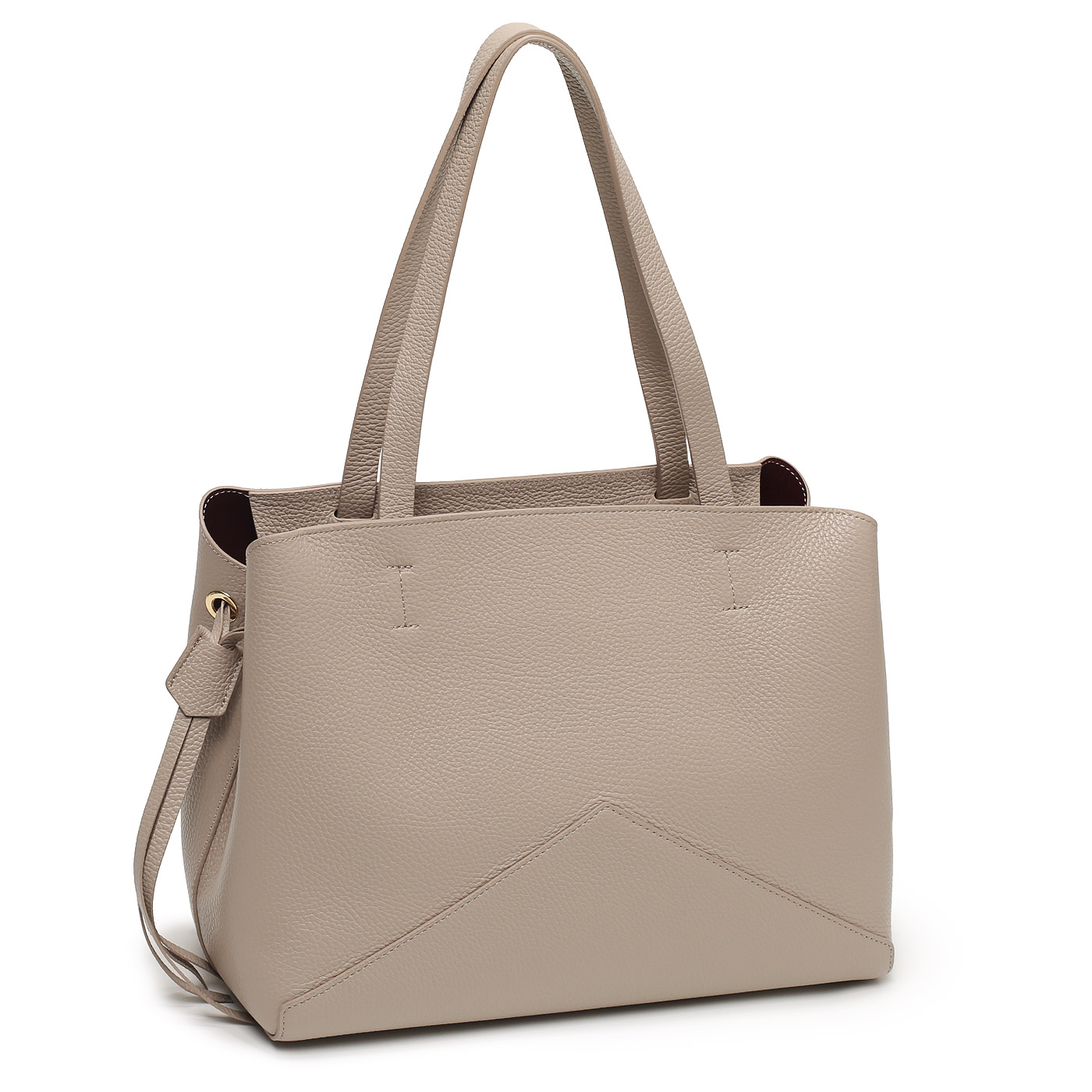 Кожаная сумка Carlo Salvatelli Violetta gemma