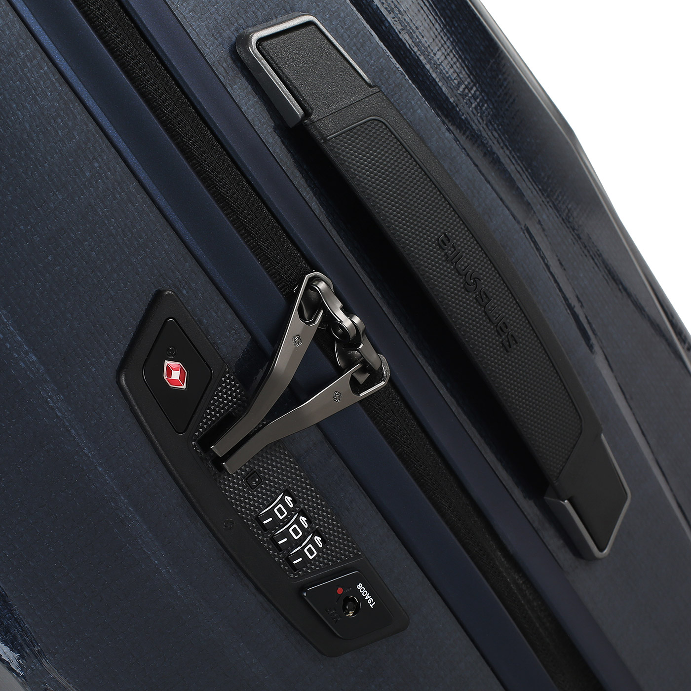 Чемодан средний M из материала Curv Samsonite Major-Lite