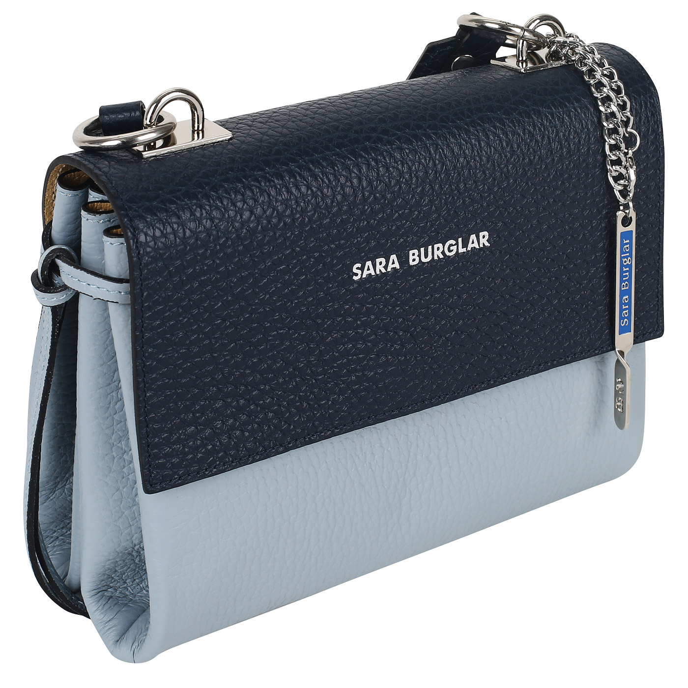 Сумка из зернистой кожи Sara Burglar Althea Querida