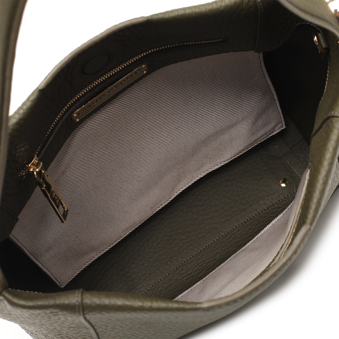 Кожаная сумка Carlo Salvatelli Double